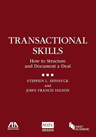 Full Download Transactional Skills: How to Structure and Document a Deal (American Casebook Series) - Stephen Sepinuck file in ePub