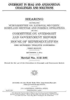 Read Oversight in Iraq and Afghanistan: Challenges and Solutions - U.S. Congress | ePub
