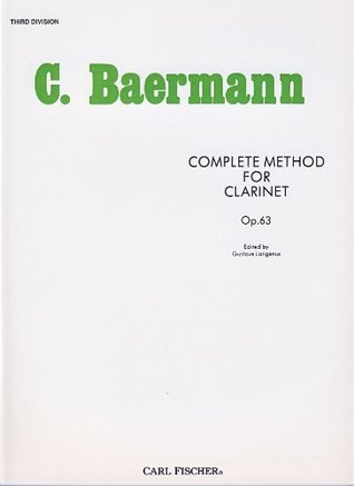 Download BAERMANN C. - Complete Method Op.63 (3ª Division) para Clarinete (Langenus) - BAERMANN C. file in ePub