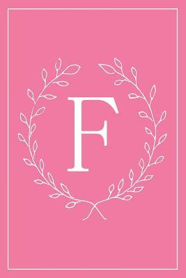 Download F: Hot Pink Monogram Initial Blank Lined Journal Notebook for Women and Girls Pre-Teens and Up - Lexi Heart Jones file in ePub