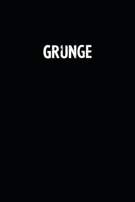 Read Grunge: Blank Lined Notebook Journal With Black Background - Nice Gift Idea -  file in ePub