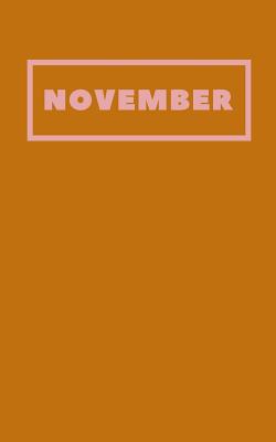 Download November: Cute Monthly Lined Journal in Autumn Colors - Modern Matilda Journals file in ePub