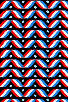Read Online Patriotic Pattern - United States Of America 109: Blank Sketch Paper Notebook with frame for Patriots and Locals - Merica Publications | PDF
