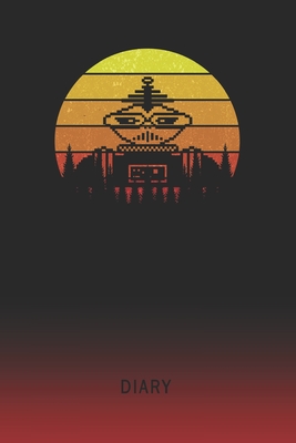 Read Online Diary: Blank Robot Personal Writing Memoir Old School Retro Vintage Sunset 80s Cover Daily Journaling for Writers & Journalists Productivity Note Taking Logbook Plan, Set Goals & Write about your Life & Interests - Oldskool Diaries | ePub