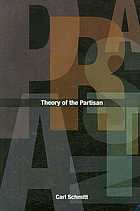 Download Theory of the partisan : intermediate commentary on the concept of the political - Carl Schmitt; G L Ulmen file in ePub